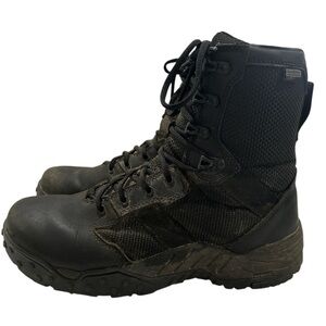 Danner Scorch Side-Zip Men's 8" Black Danner Dry Waterproof Boots - 11.5